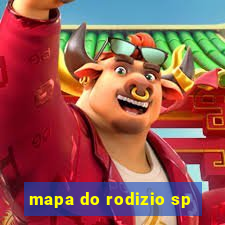 mapa do rodizio sp